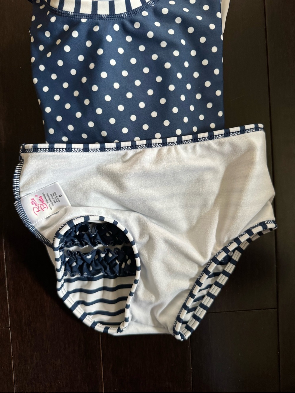 Girls Ruffle Butts swimsuit - Picture 4 of 4